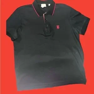 Burberry | Shirts | Burberry Black Polo Shirt | Poshmark